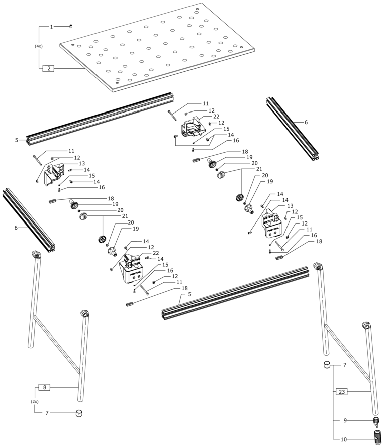 Festool MFT3 / KAPEX / 495464 Spare Parts