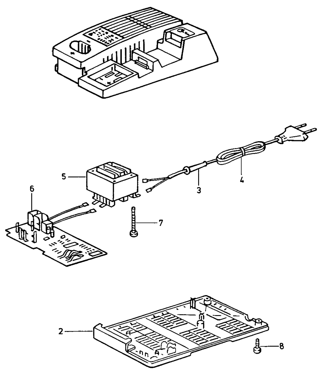 Festool MC 60 CDD 7.2-12V / GB 240V / 487650 Spare Parts