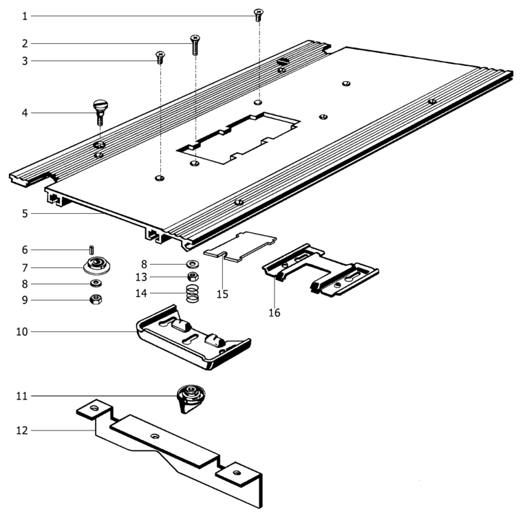 Festool Module mounting / 561262 Spare Parts