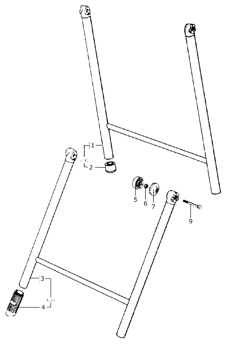 Festool Foldaway legs / 483014 Spare Parts