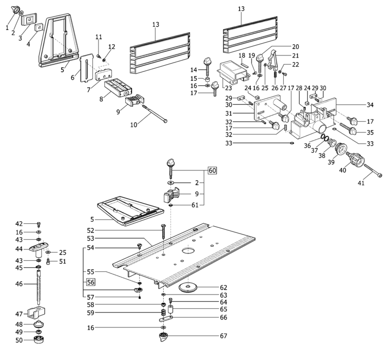 Festool BASIS 6 A / 492505 Spare Parts