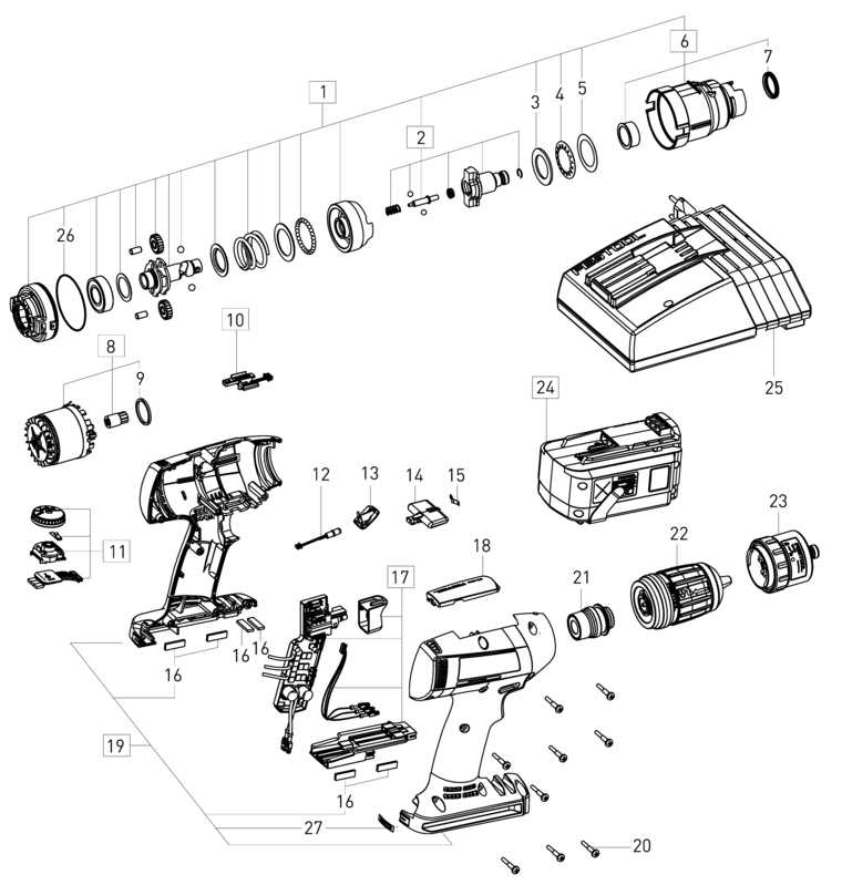 Festool TI 15 / 496651 Spare Parts