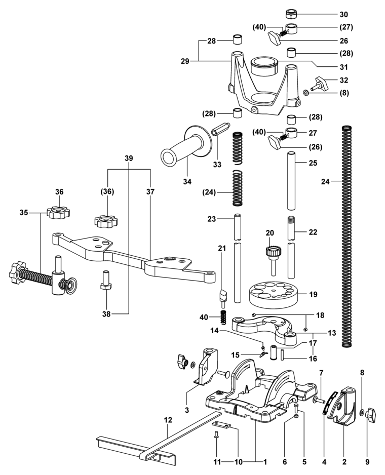 Festool GD 460 A / 768236 Spare Parts