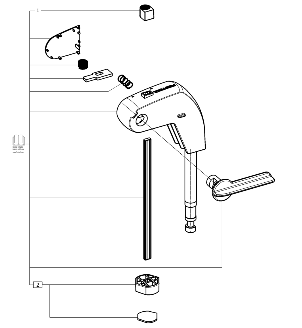 Festool Terminal KL-KS 120 / 10008459 Spare Parts