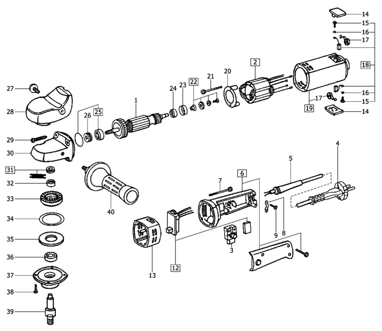 Festool RAP 150.03 E / 488486 Spare Parts