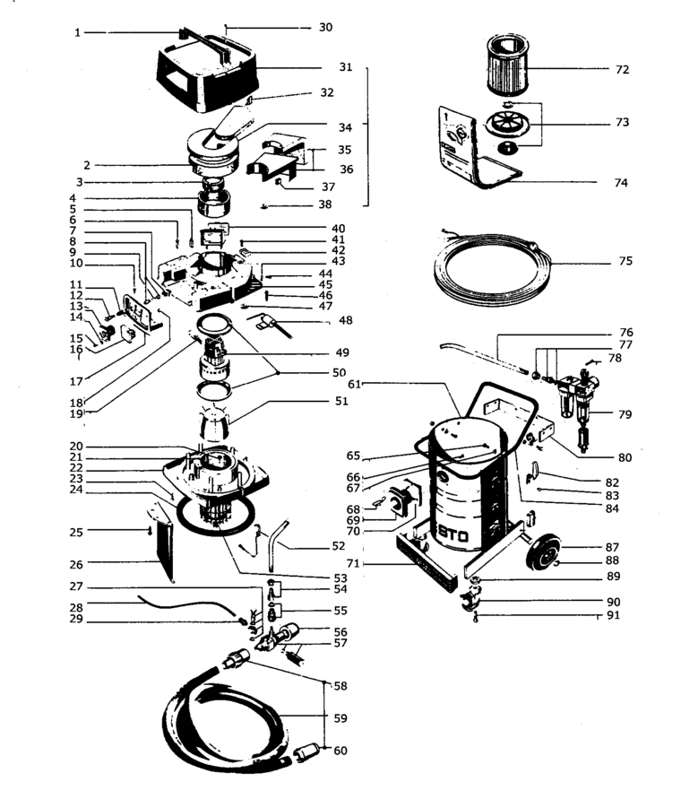 Festool SR 12 LE-AS / 488087 Spare Parts