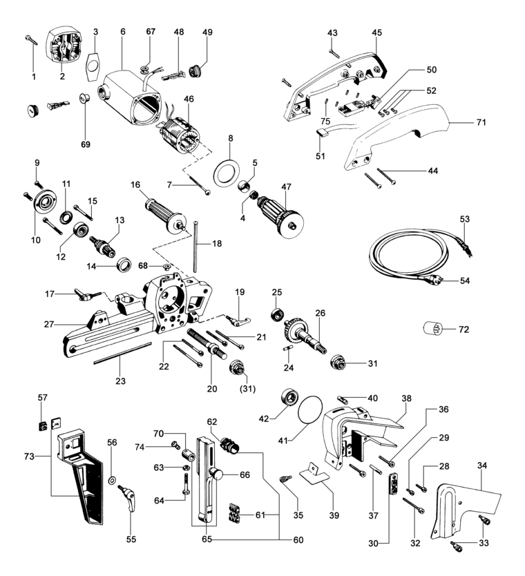 Festool CM 150 / 10011312 Spare Parts