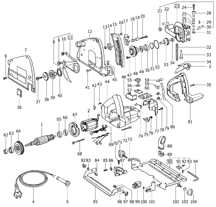 Festool AT 65 EB/1 / 489892 Spare Parts