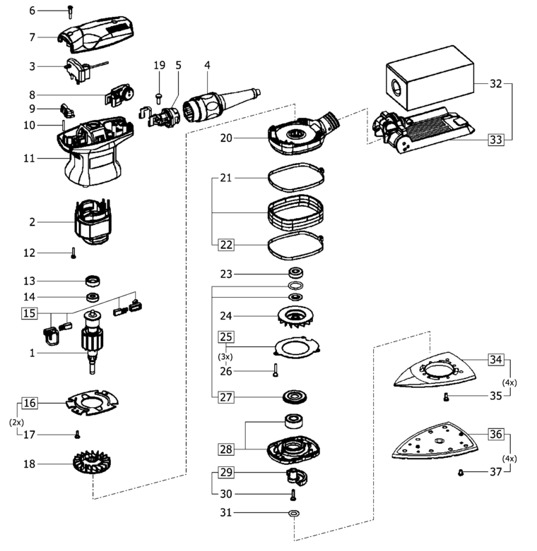 Festool DS 400 Q / 490237 Spare Parts