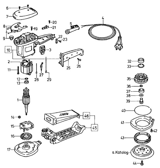 Festool ET 2 E / 487198 Spare Parts