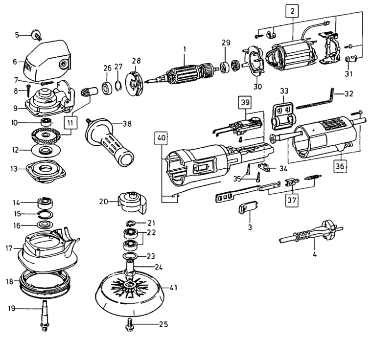 Festool WET 2 E 230V / 487346 Spare Parts