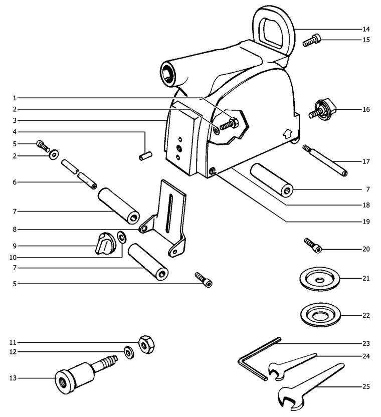 Festool HR RUSTOFIX / 485035 Spare Parts