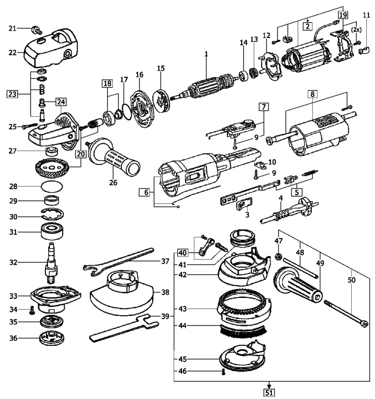Festool RAS 115.04 E / 487386 Spare Parts