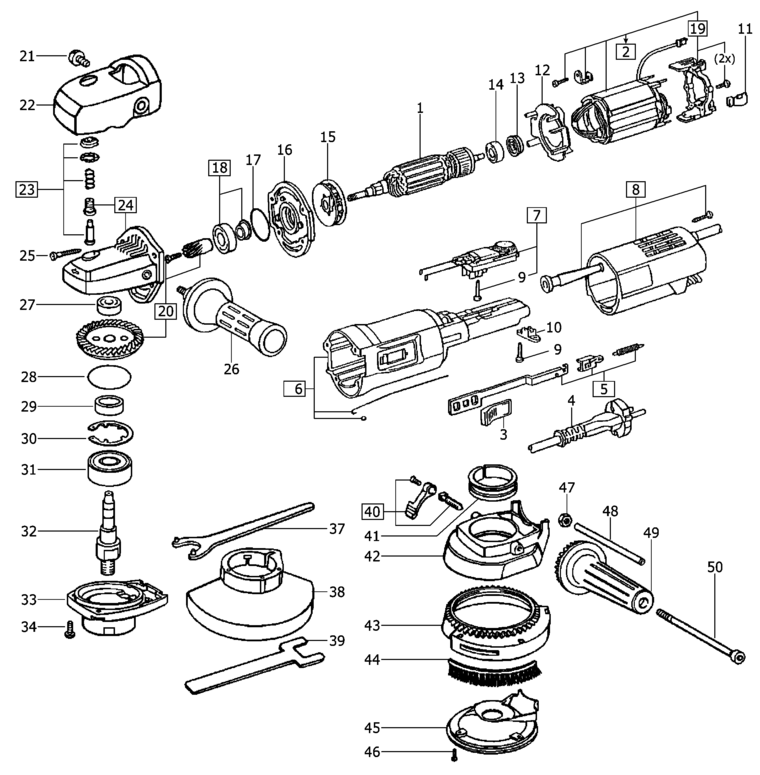 Festool RAS 115.04 E / 490002 Spare Parts