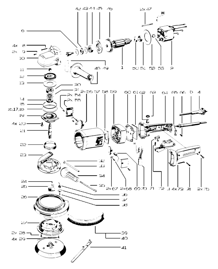 Festool RAS 180.04 / 484893 Spare Parts